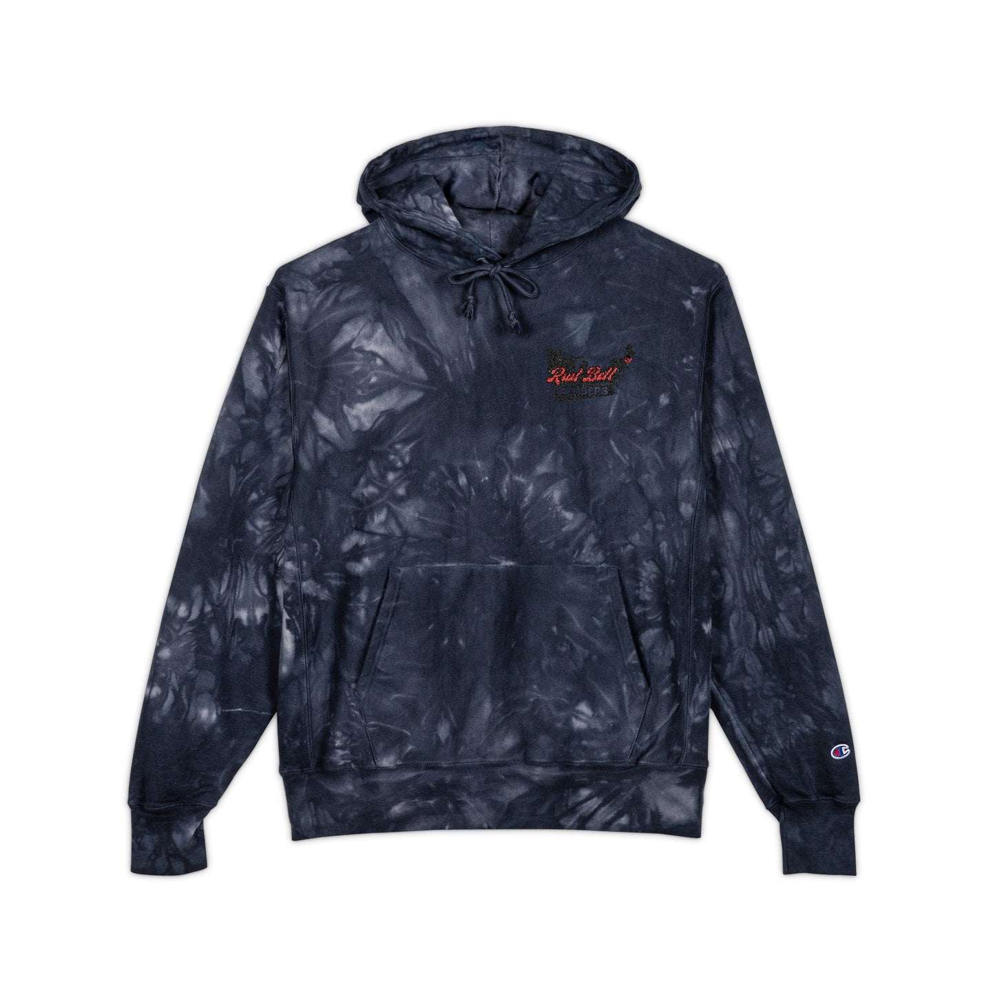 Unisex Tie-Dye Hoodie with Embroidered Detail | Trendy, Cozy Layer for Casual Socials, Streetwear, Gift for Holidays
