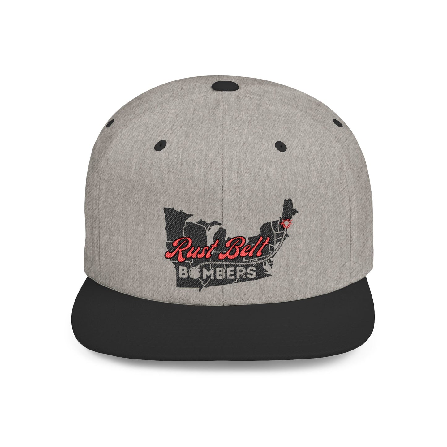 Stylish Flat Bill Snapback Hat, Trendy Cap for Sports Lovers, Perfect for Casual Wear, Great for Gifts, Adjustable Headwear