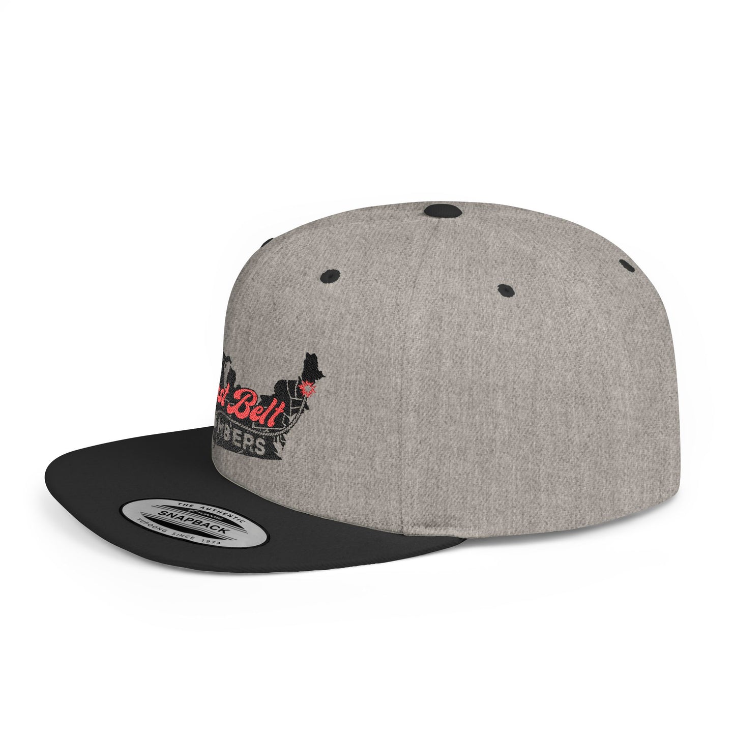 Stylish Flat Bill Snapback Hat, Trendy Cap for Sports Lovers, Perfect for Casual Wear, Great for Gifts, Adjustable Headwear
