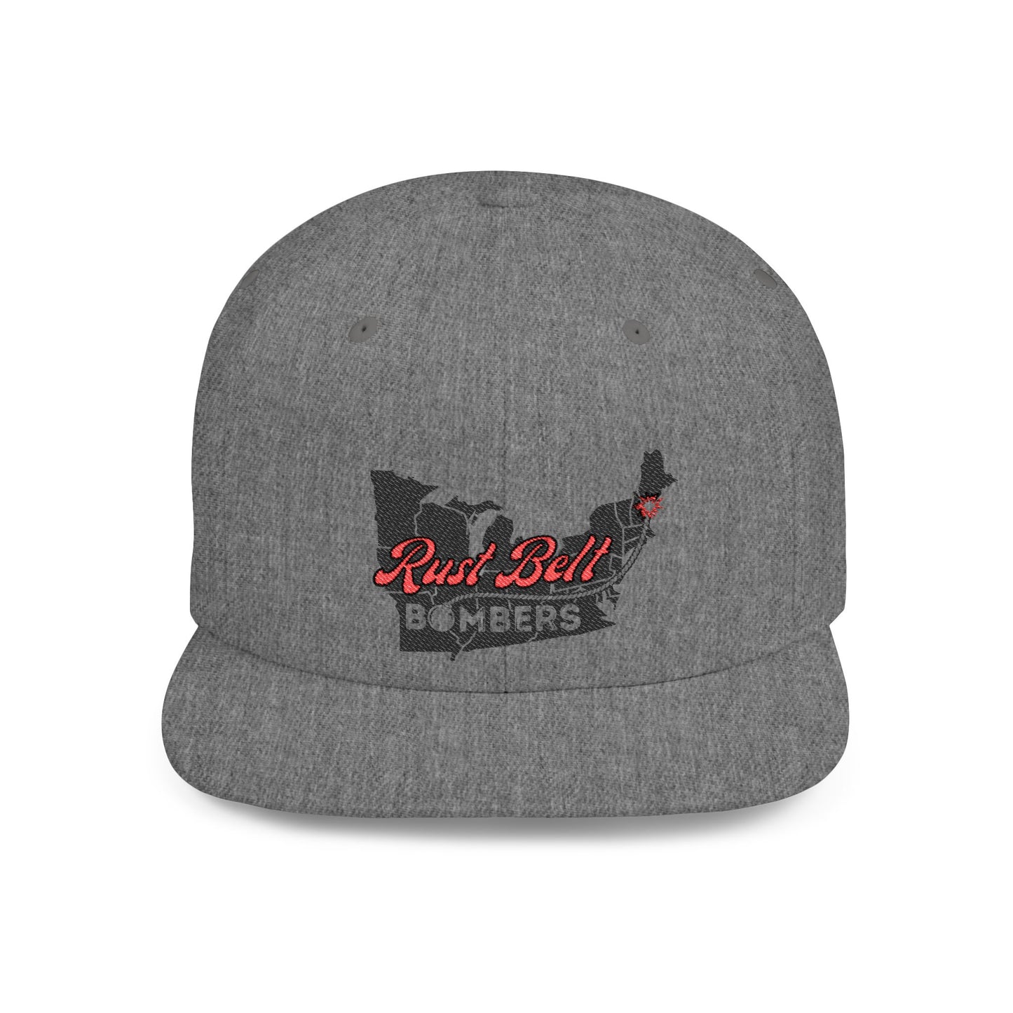 Stylish Flat Bill Snapback Hat, Trendy Cap for Sports Lovers, Perfect for Casual Wear, Great for Gifts, Adjustable Headwear