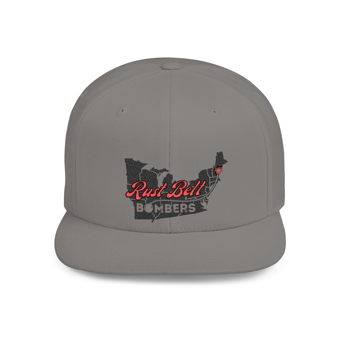 Stylish Flat Bill Snapback Hat, Trendy Cap for Sports Lovers, Perfect for Casual Wear, Great for Gifts, Adjustable Headwear