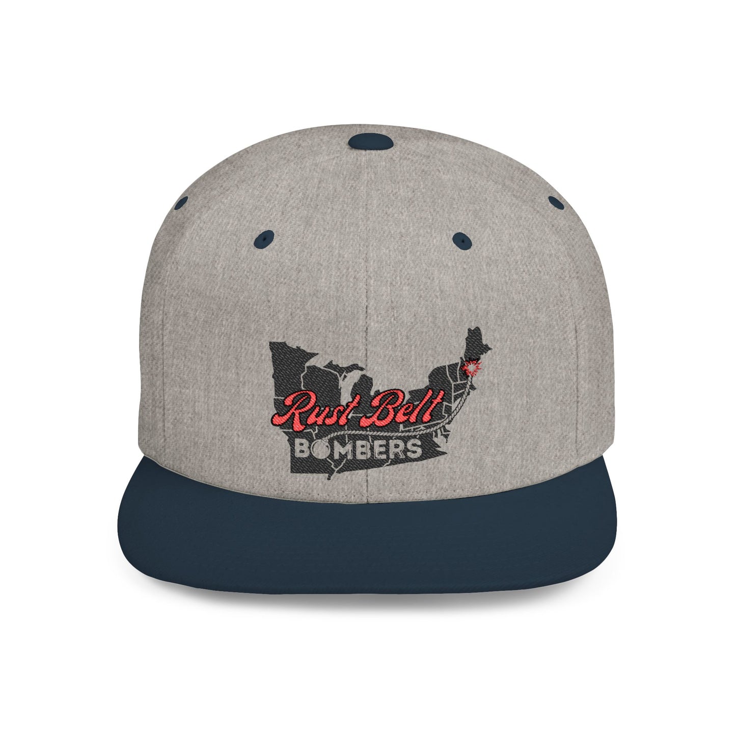 Stylish Flat Bill Snapback Hat, Trendy Cap for Sports Lovers, Perfect for Casual Wear, Great for Gifts, Adjustable Headwear