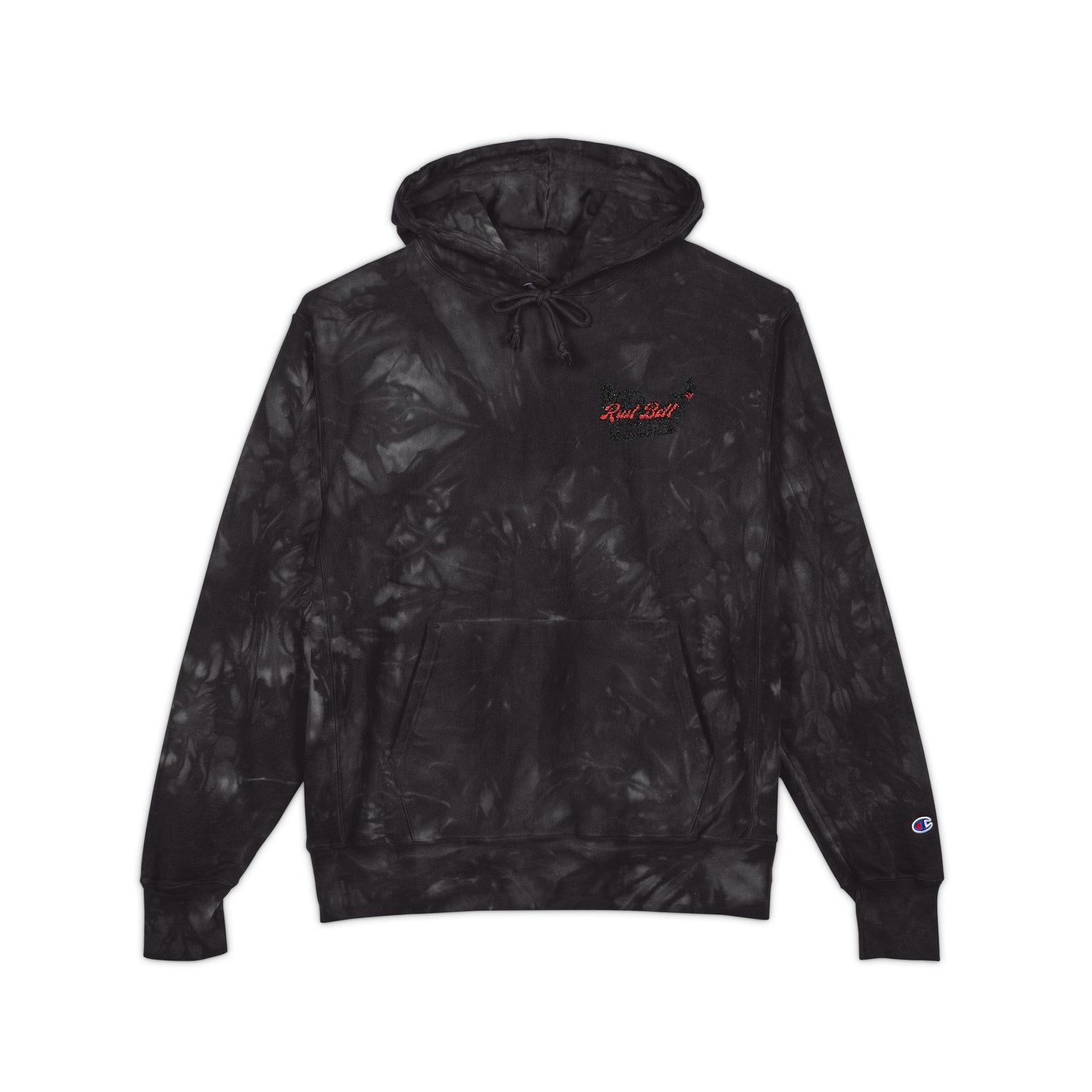 Unisex Tie-Dye Hoodie with Embroidered Detail | Trendy, Cozy Layer for Casual Socials, Streetwear, Gift for Holidays