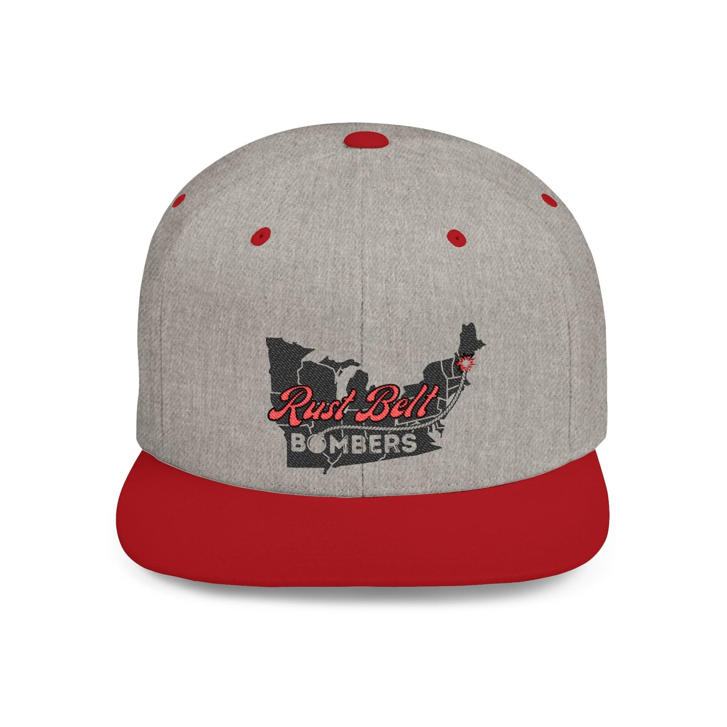 Stylish Flat Bill Snapback Hat, Trendy Cap for Sports Lovers, Perfect for Casual Wear, Great for Gifts, Adjustable Headwear