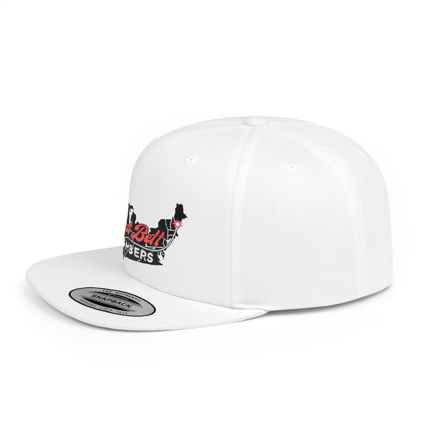 Stylish Flat Bill Snapback Hat, Trendy Cap for Sports Lovers, Perfect for Casual Wear, Great for Gifts, Adjustable Headwear
