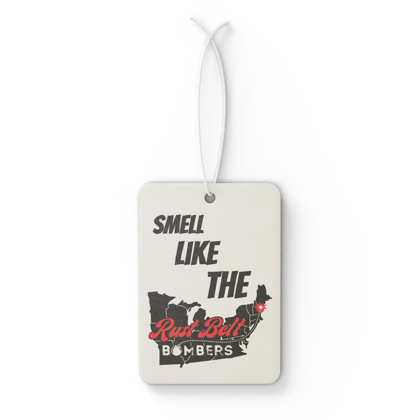 Rust Belt Car Air Freshener - Unique Scented Auto Decoration, Great Gift for Road Trips, Car Lovers, Travel Enthusiasts