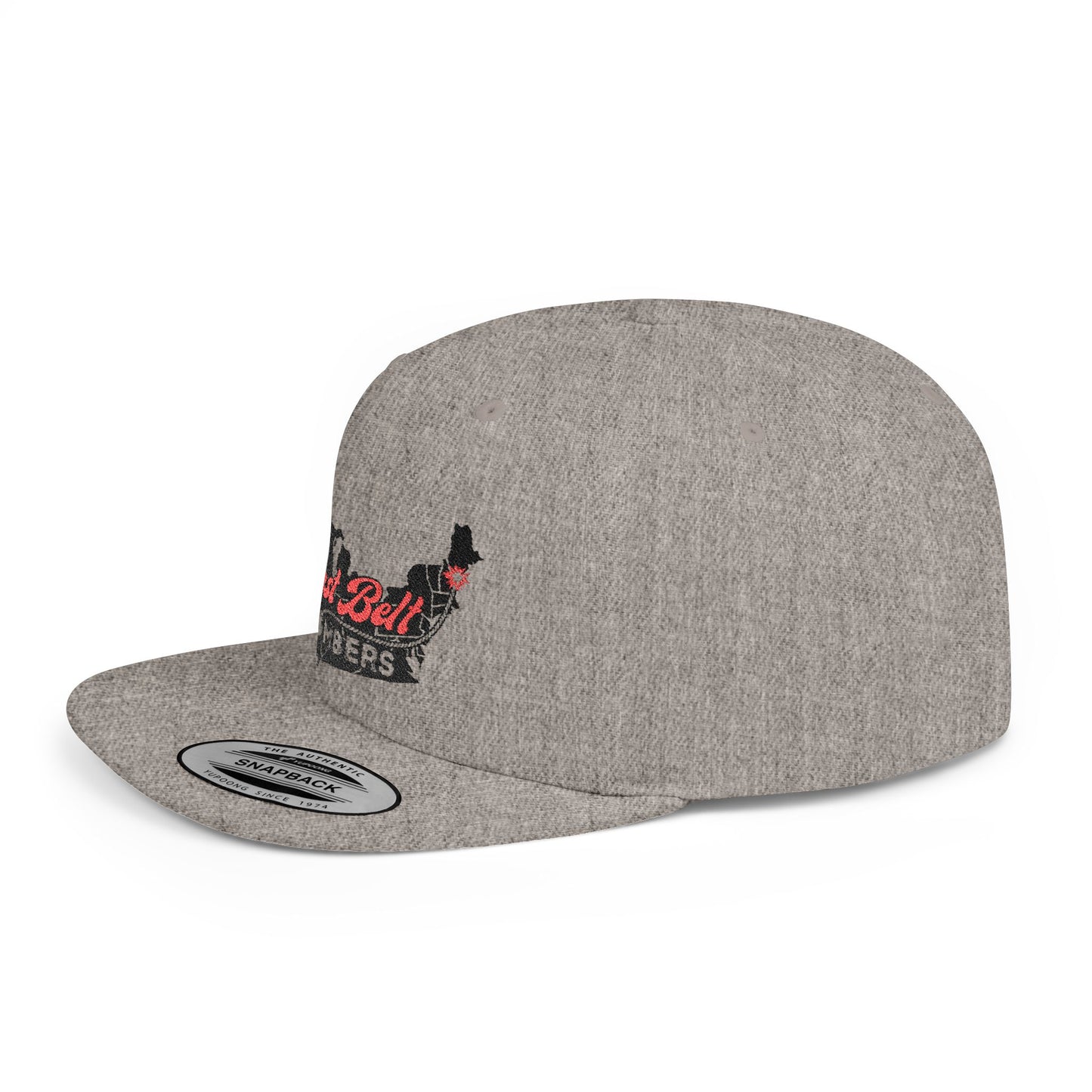 Stylish Flat Bill Snapback Hat, Trendy Cap for Sports Lovers, Perfect for Casual Wear, Great for Gifts, Adjustable Headwear
