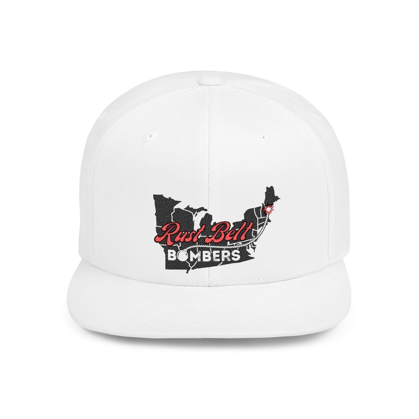 Stylish Flat Bill Snapback Hat, Trendy Cap for Sports Lovers, Perfect for Casual Wear, Great for Gifts, Adjustable Headwear
