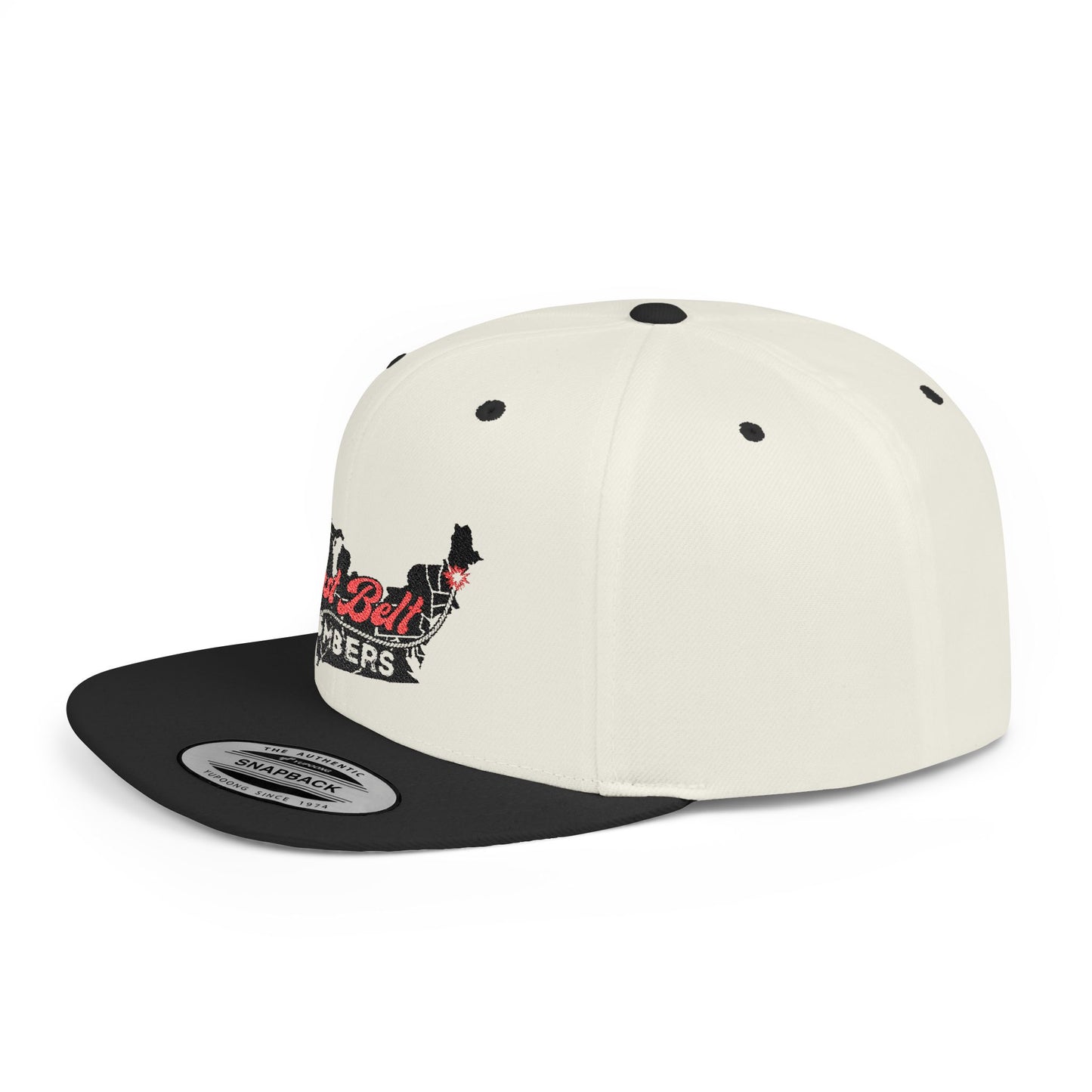 Stylish Flat Bill Snapback Hat, Trendy Cap for Sports Lovers, Perfect for Casual Wear, Great for Gifts, Adjustable Headwear