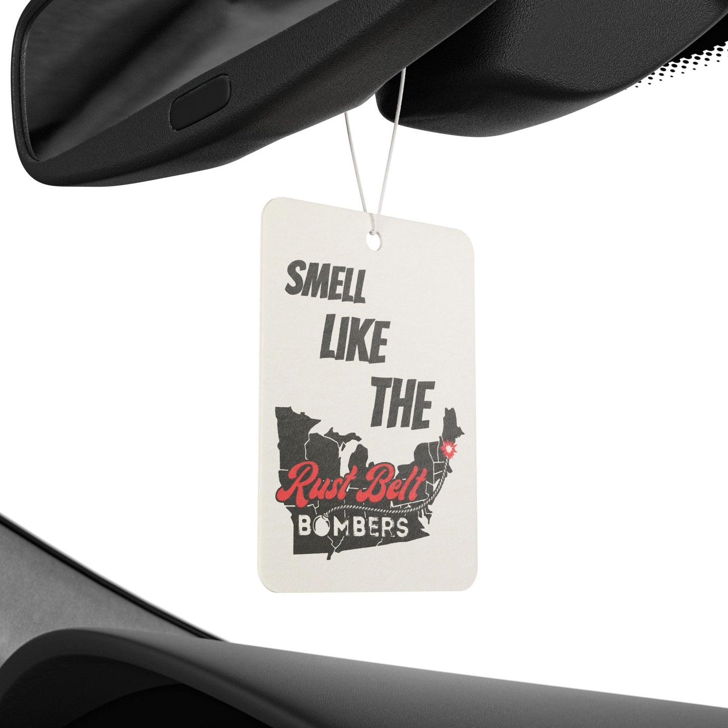 Rust Belt Car Air Freshener - Unique Scented Auto Decoration, Great Gift for Road Trips, Car Lovers, Travel Enthusiasts