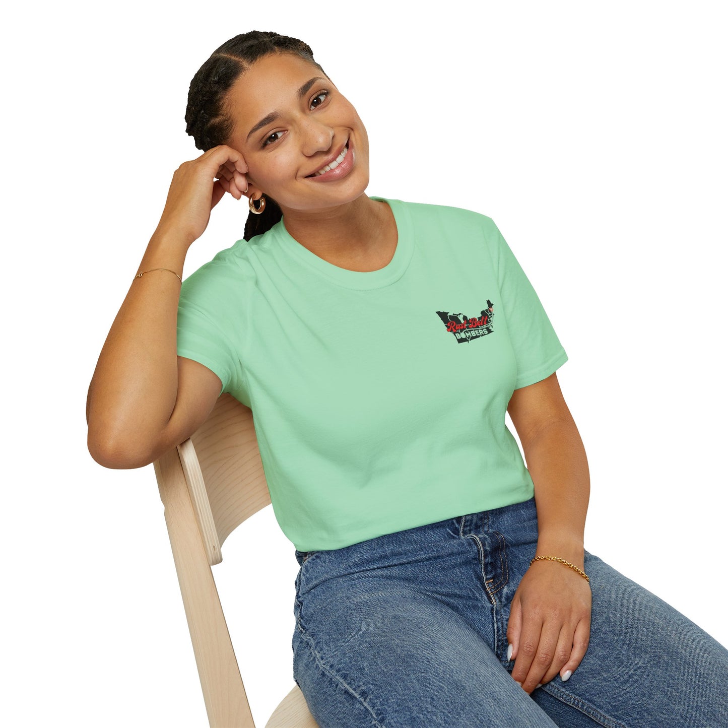 Rust-Belt Bombers Unisex Softstyle T-Shirt, Casual Tee, Gift for Enthusiasts, Streetwear, Graphic Top, Summer Essential