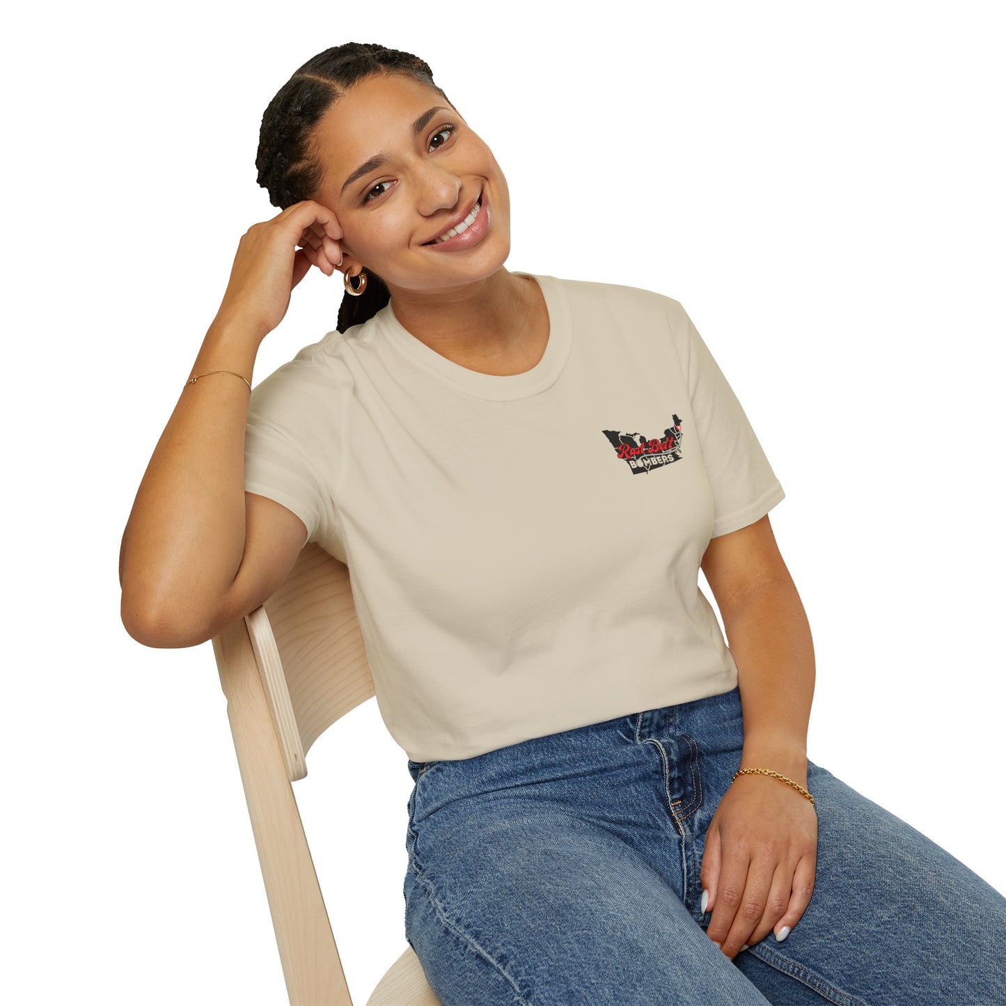 Rust-Belt Bombers Unisex Softstyle T-Shirt, Casual Tee, Gift for Enthusiasts, Streetwear, Graphic Top, Summer Essential